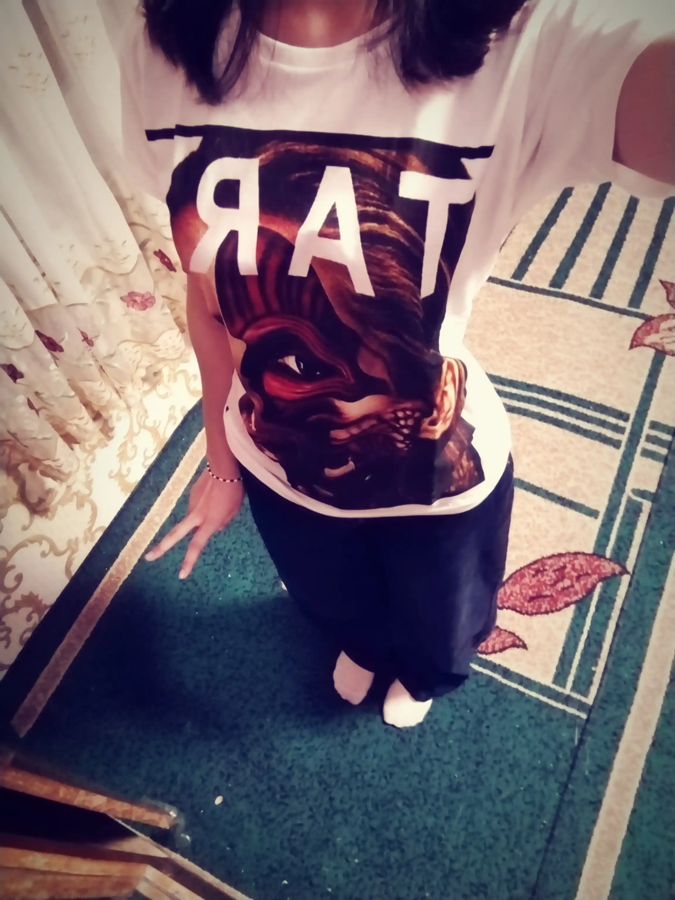 Futbolka printli, unisex
