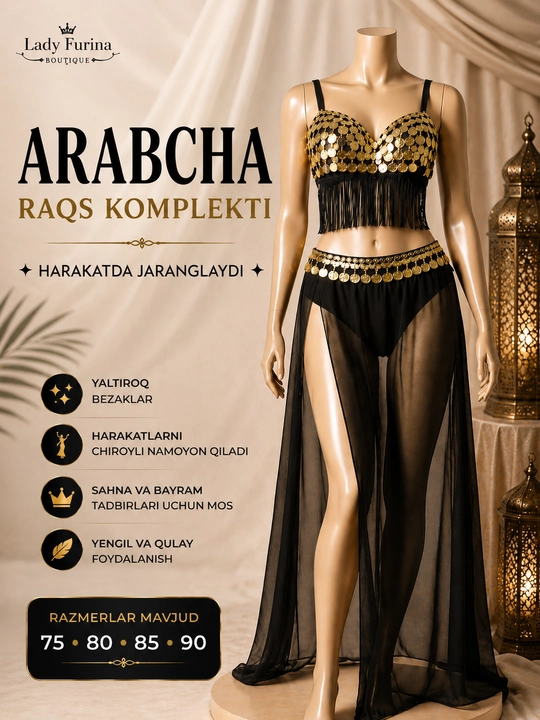 Sharqona raqs kostyumi - 