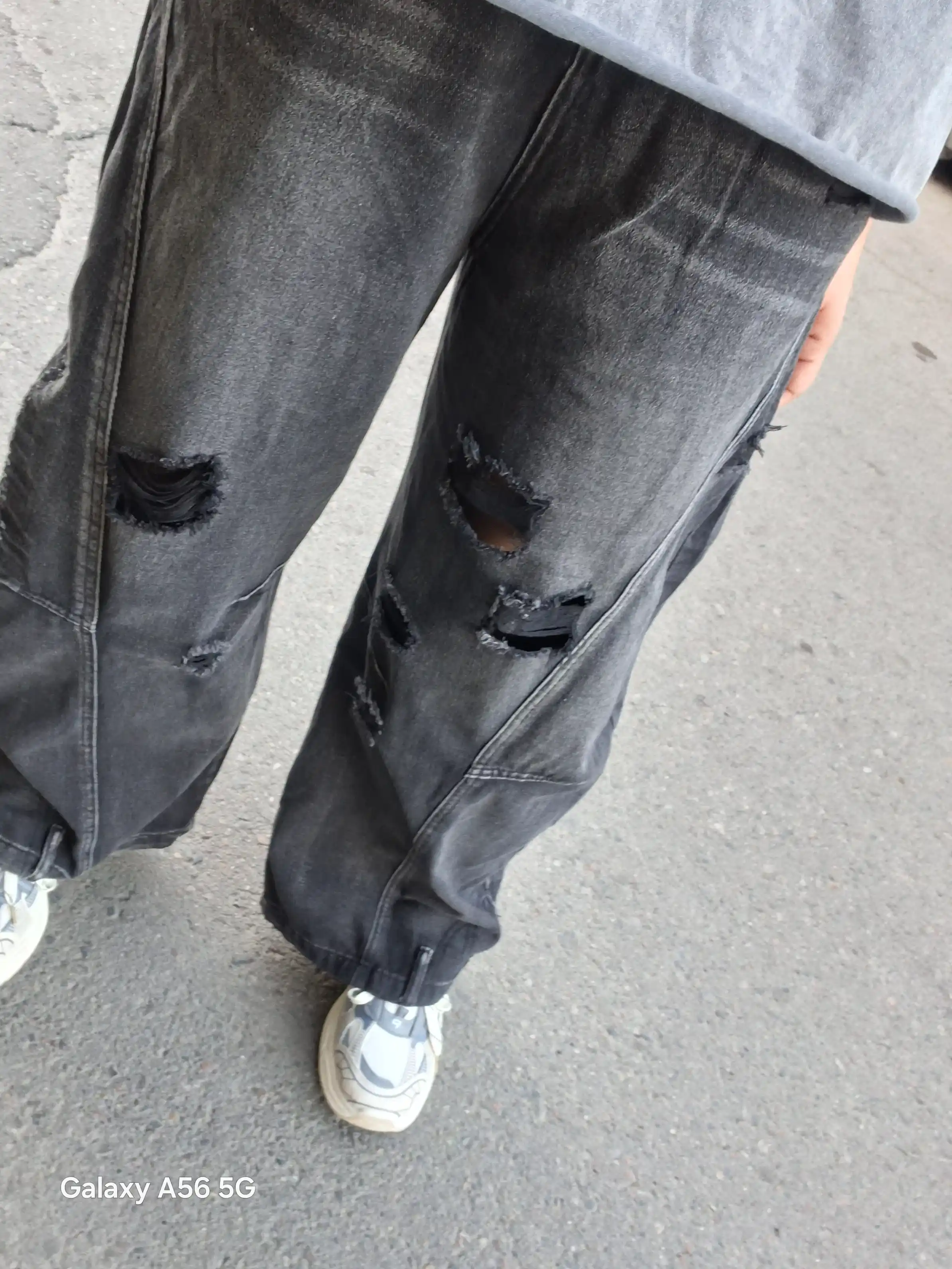 Jinsi baggy oversize Y2K
