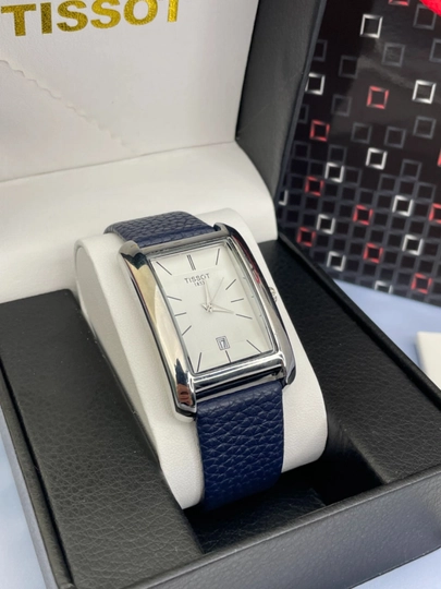 Мужские наручные часы Tissot, классическая кварцевая модель, отличный выбор в качестве — 9667997-TISSOT-БЕЛЫЙ