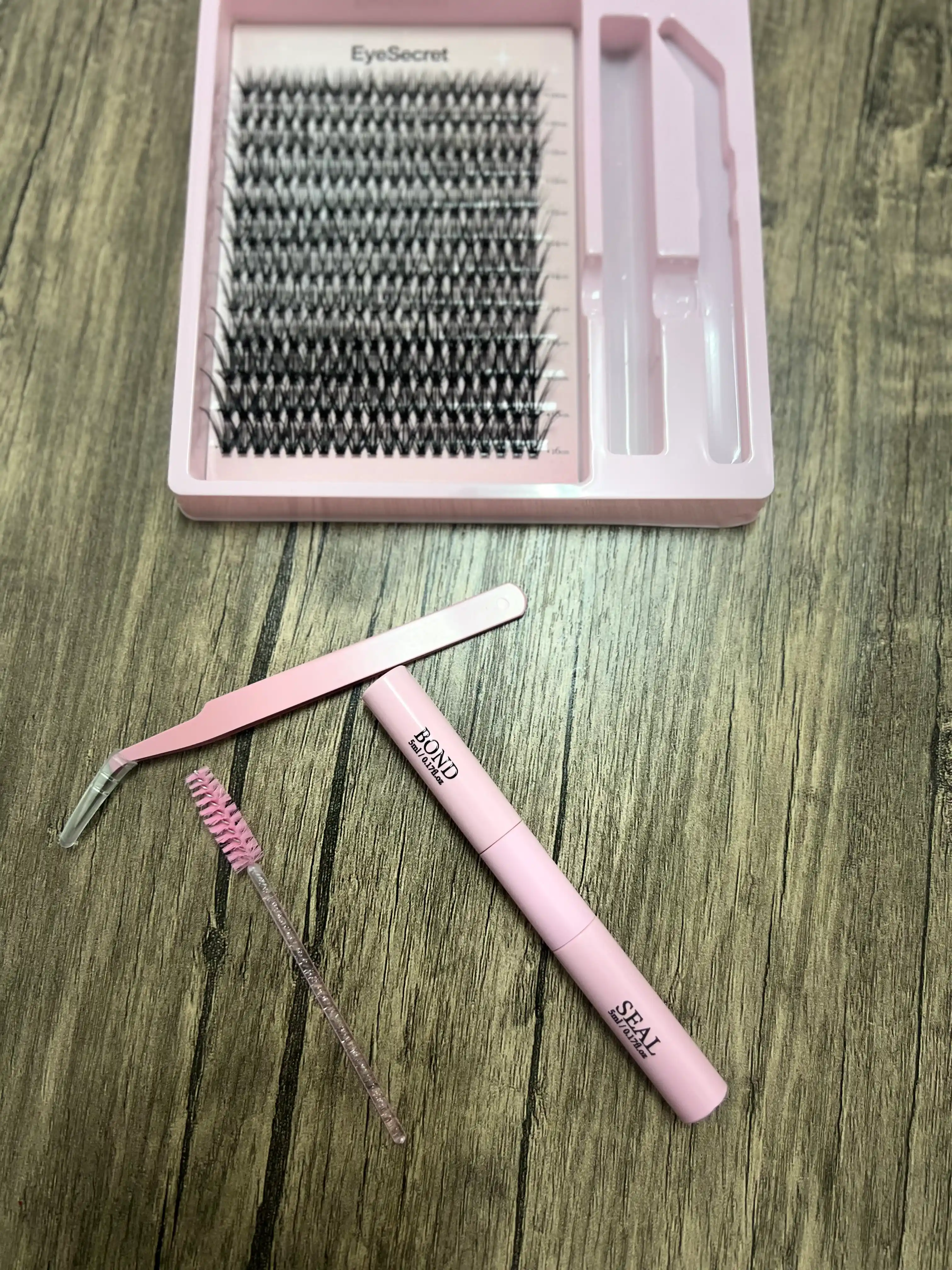 EyeSecret kiprik to‘plami – 240 dona, elim bilan, 3D+4D hajm, D egilish