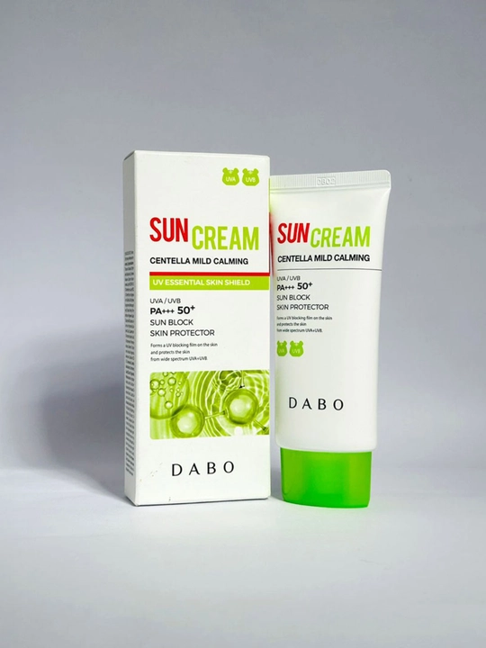 Солнцезащитный крем, Dabo, centella, waterfull, hyalthe sun cream, 50 мл