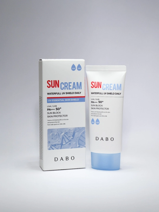 Солнцезащитный крем, Dabo, centella, waterfull, hyalthe sun cream, 50 мл