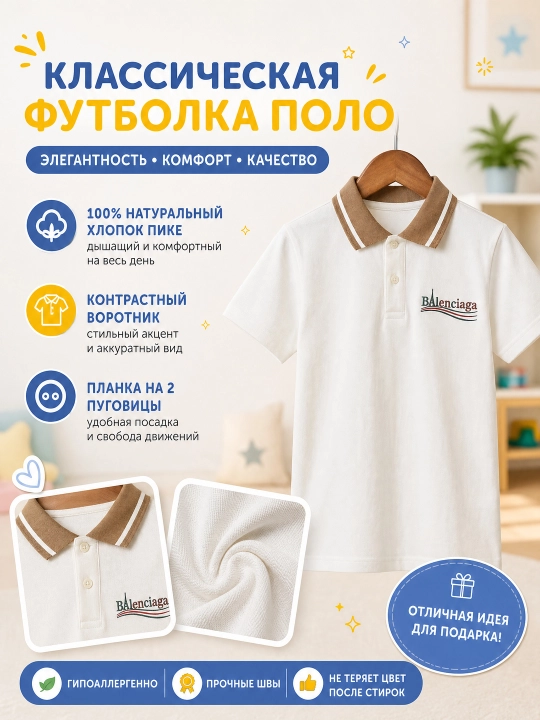 O'g'il bolalar uchun polo - 