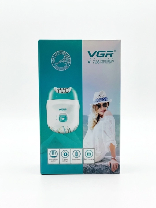 Professional epilyator, VGR V-726 -705 -738 -733 modellari simsiz tana uchun ayollar uchun
