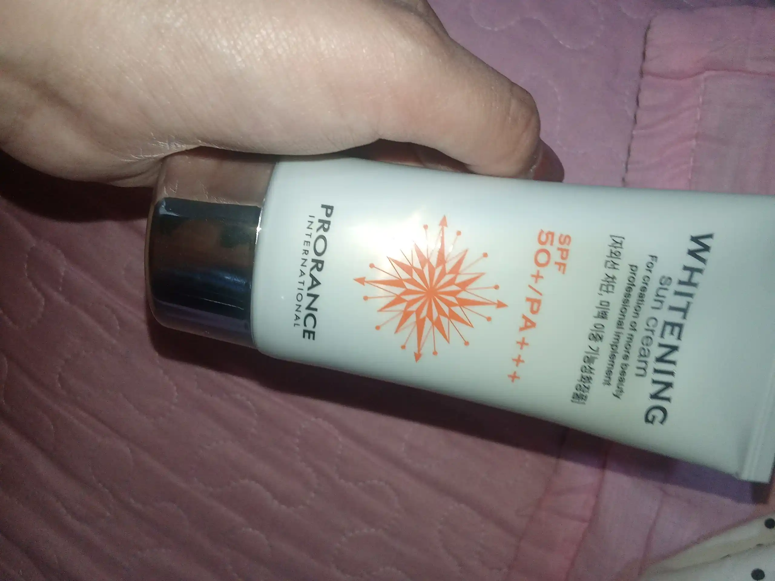 Отбеливатель против загара Prorance Whitening Sun Cream SPF 50+, PA + + + 70 мл