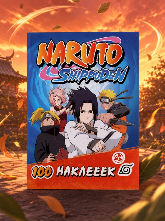 Naruto Shippuden (100 наклеек). А.К. Соломкина - 
