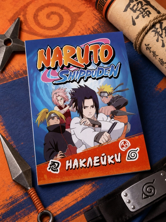 Naruto Shippuden (100 ta stiker). A.K. Solomkina