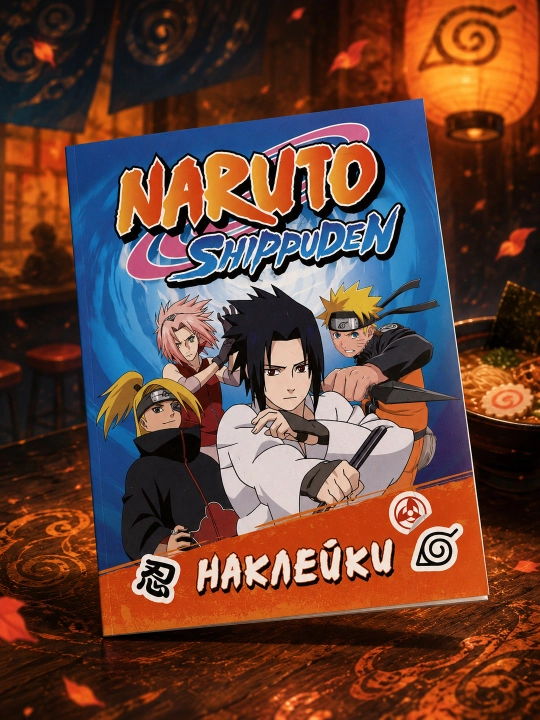 Naruto Shippuden (100 ta stiker). A.K. Solomkina