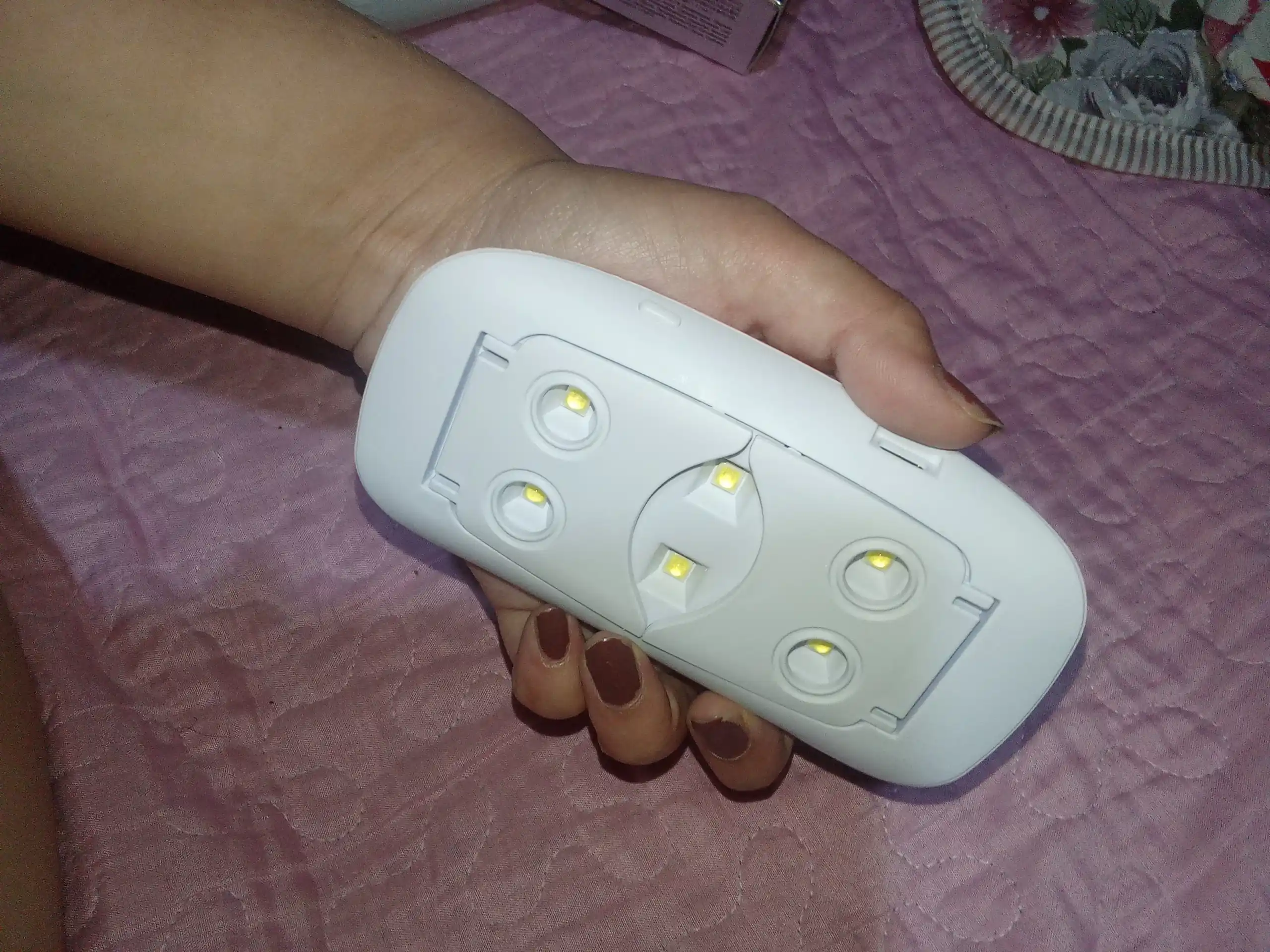 Мини LED лампа для ногтей с Type-C USB, портативная сушилка для маникюра и педикюра 