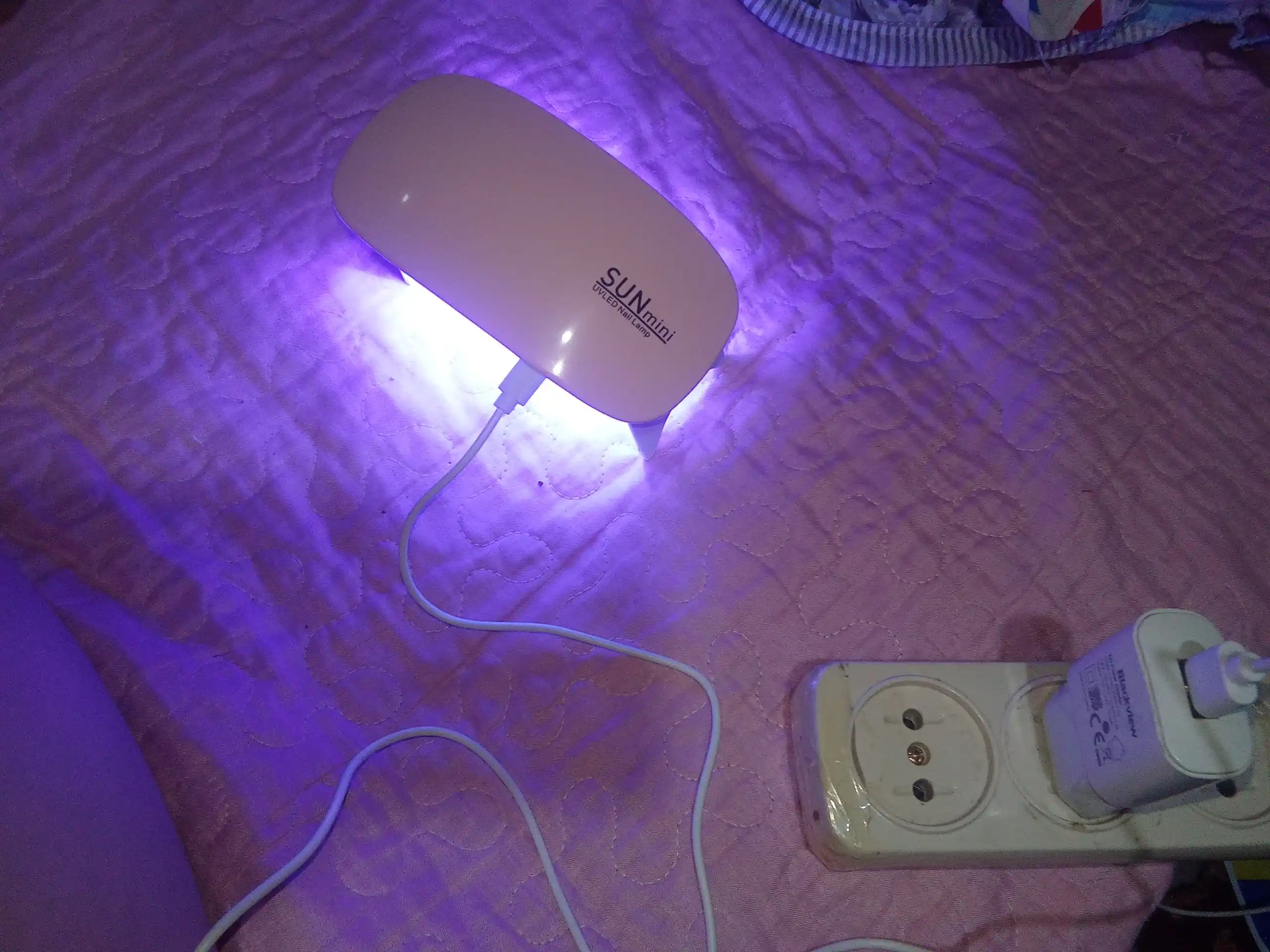 Мини LED лампа для ногтей с Type-C USB, портативная сушилка для маникюра и педикюра 