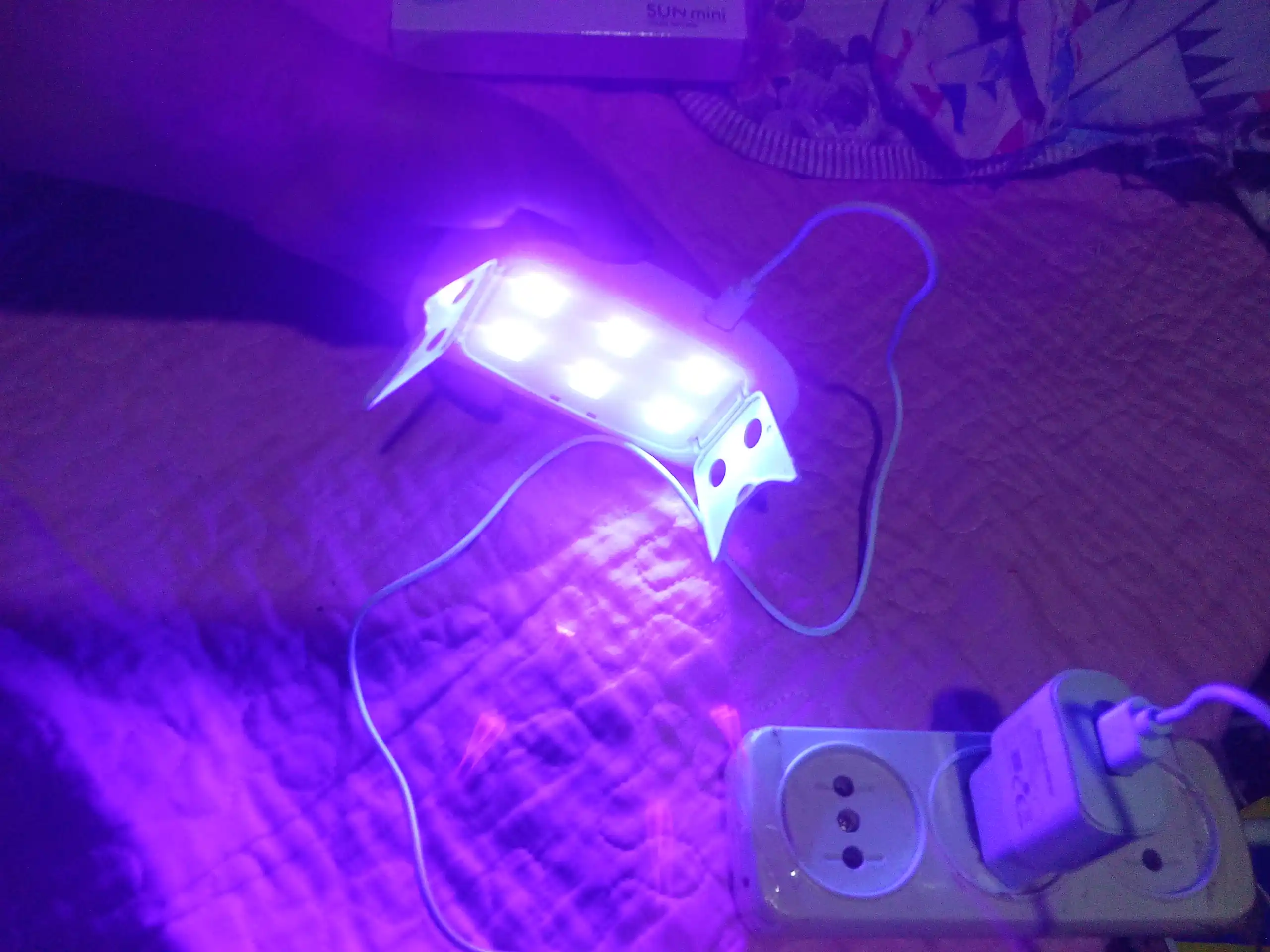 Мини LED лампа для ногтей с Type-C USB, портативная сушилка для маникюра и педикюра 