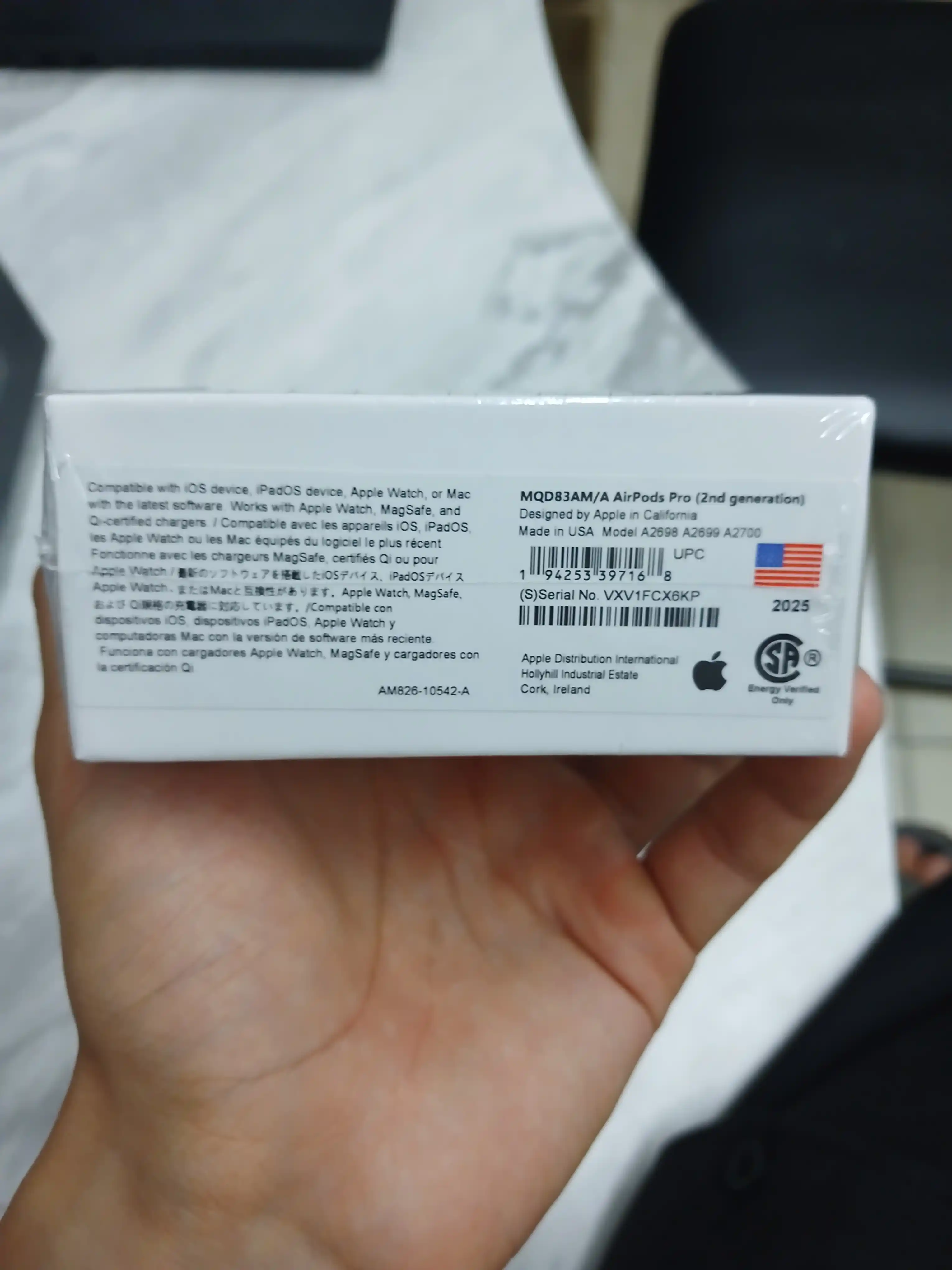 Simsiz quloqchinlar Pods Pro, sensorli, iPhone va Android uchun