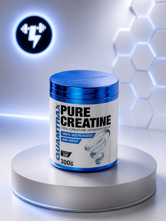Quamtrax Pure Creatine 100% Micronized 300g 100 porsiya - 