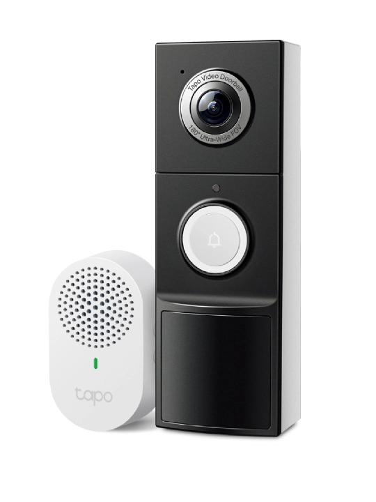 TP-Link Tapo D235 Smart video eshik qo‘ng‘irog‘i, 2K 5MP, Wi-Fi, AIni aniqlash, IP66