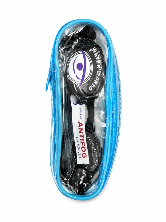 Suzish ko‘zoynagi, suvda ko‘zni himoya qiluvchi achki, g‘ilofli swim goggles - 