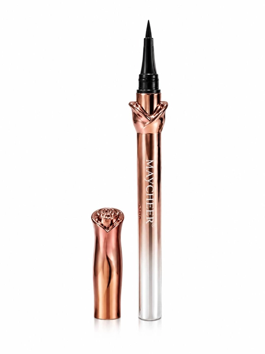 Подводка для глаз Maycheer, водостойкая, точная линия, черный eyeliner