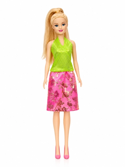 Кукла Sweet Girl, fashion doll в разных платьях, игрушка для девочек — ERKINVE-SWEETGIRLDOLLASSORT-РОЗОВ