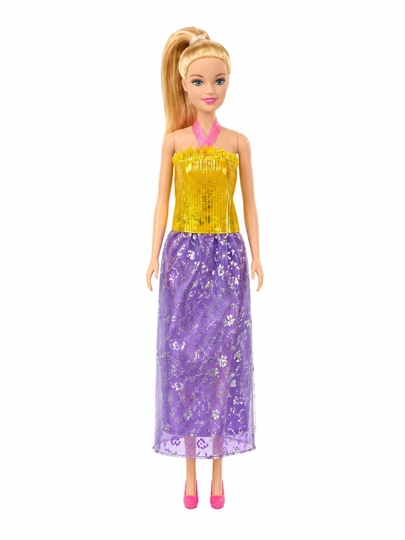 Кукла Sweet Girl, fashion doll в разных платьях, игрушка для девочек — ERKINVE-SWEETGIRLDOLLASSORT-ПУРПУР