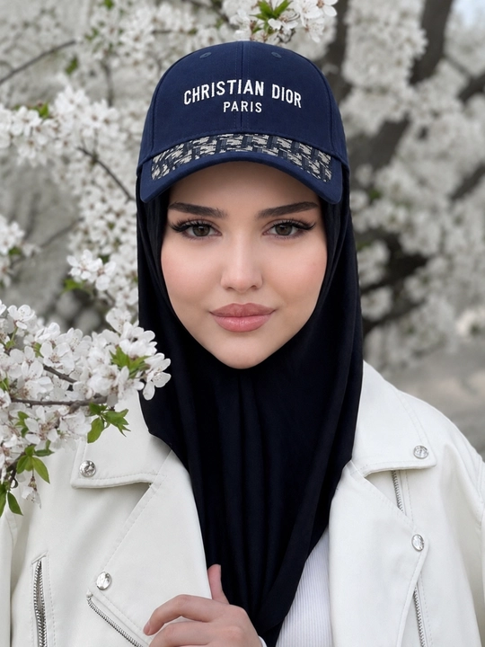Kepka ayollar uchun, Beysbolka kepka uniseks, naqshli mato, sozlanadigan o‘lcham 55–60 sm