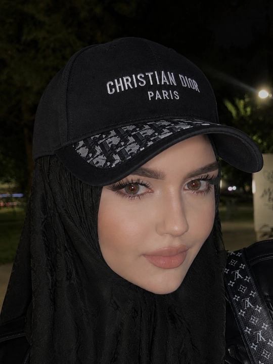 Kepka ayollar uchun, Beysbolka kepka uniseks, naqshli mato, sozlanadigan o‘lcham 55–60 sm