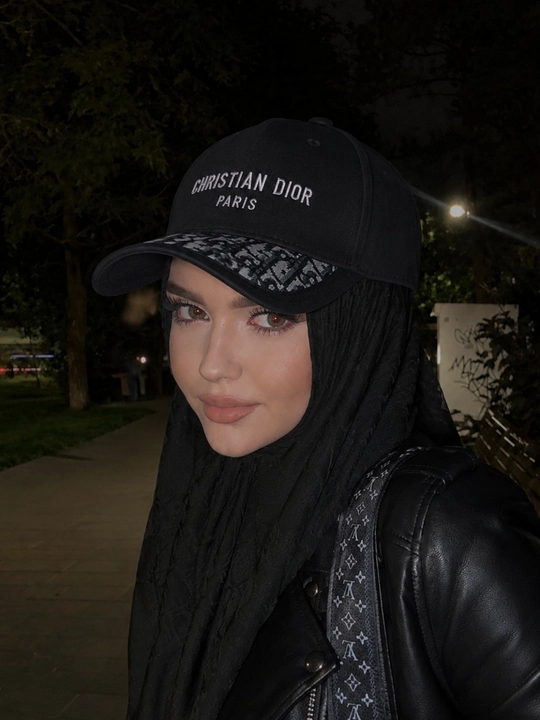 Kepka ayollar uchun, Beysbolka kepka uniseks, naqshli mato, sozlanadigan o‘lcham 55–60 sm