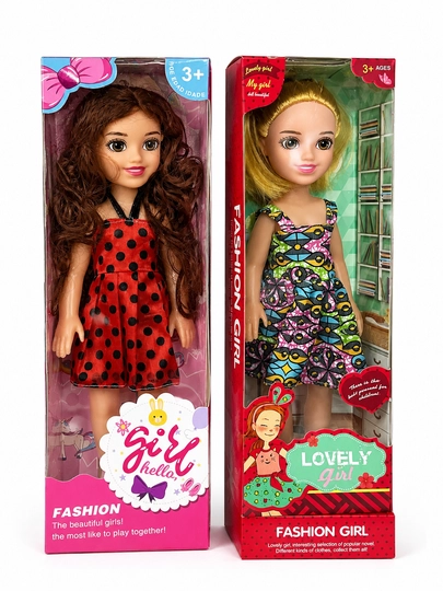Кукла Fashion Girl в коробке, красивая кукла девочка, игровая кукла в платье