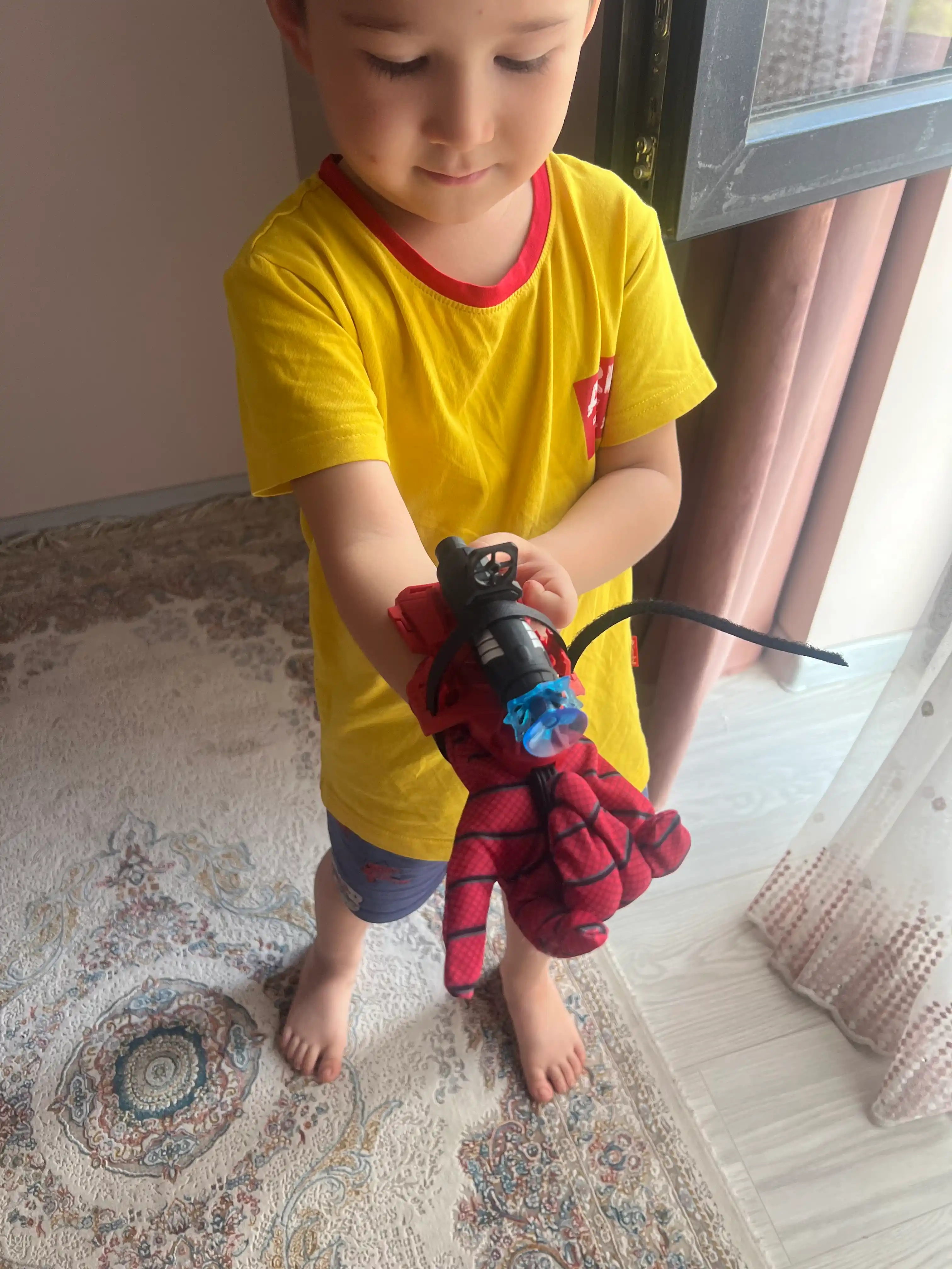 Бластер Человека-паука — стреляющая перчатка, игрушка Spiderman, для детей