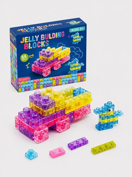 Яркий и увлекательный конструктор Jelly Building Blocks