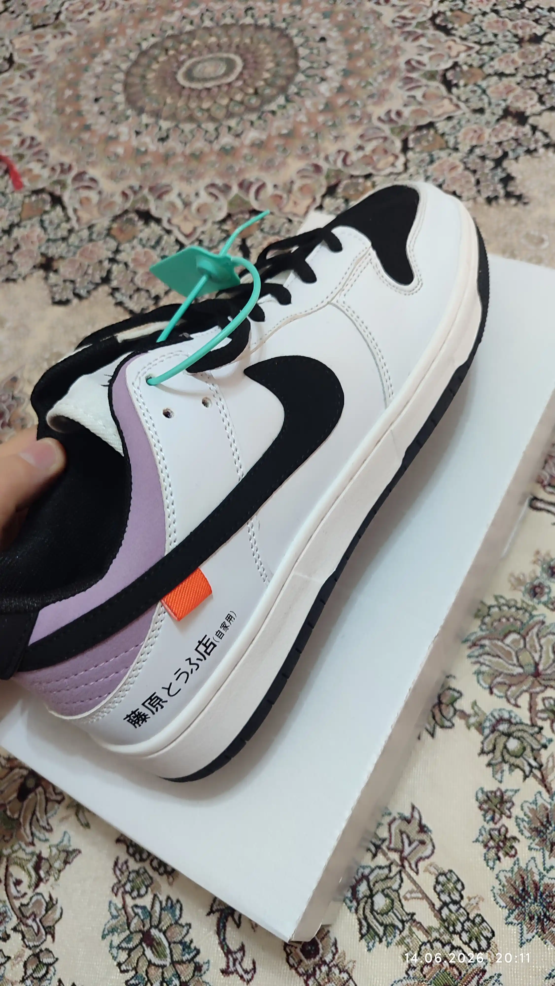 Erkaklar krossovkalari SB Dunk Low Toyota AE86, kuz-qish-bahor,4 turdagi, 40-45 o'lchamlar