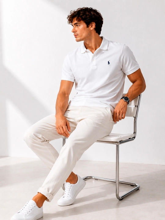 Ralph Lauren erkaklar polo futbolkasi