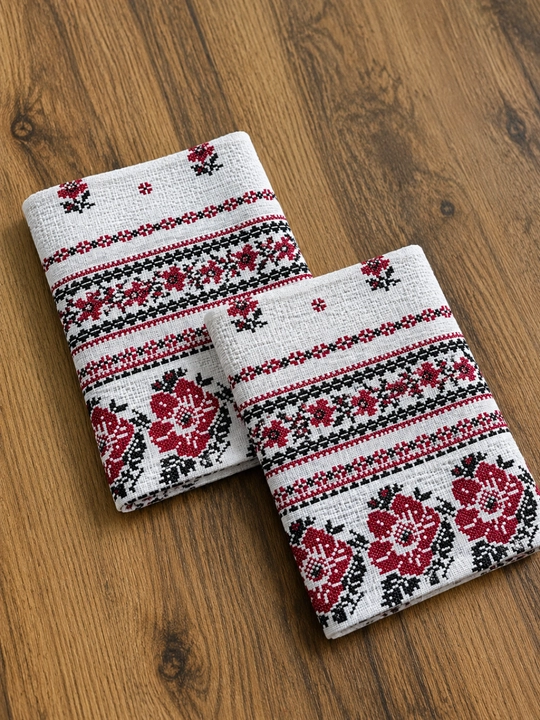 Vafelli salfetkalar, 4 tasi 6 da dona, 100% paxta, suvni yaxshi shimadi, qayta ishlatiladi