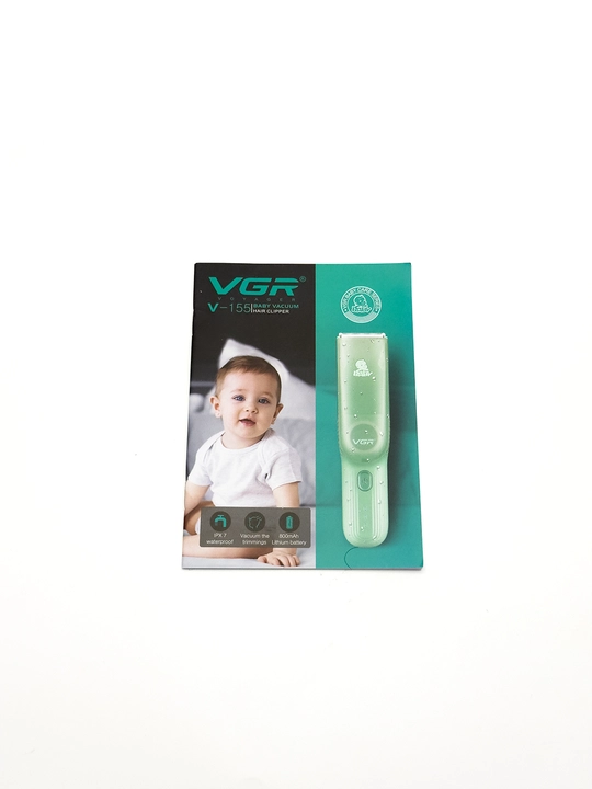 Детская машинка для стрижки волос VGR Baby, 5W, тихая работа, для малышей с рождения