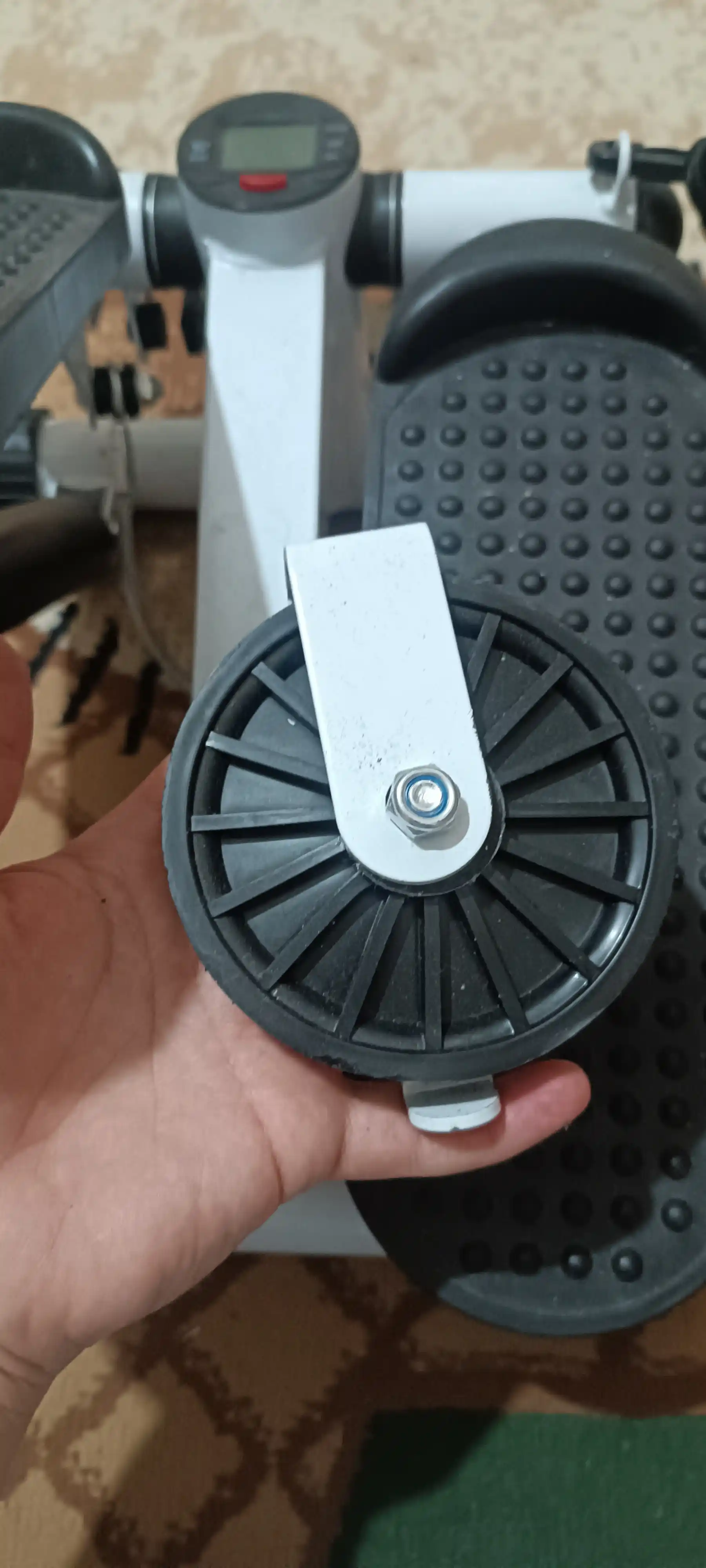 Mini stepper espanderlar bilan, 11 daraja, 120 kg gacha