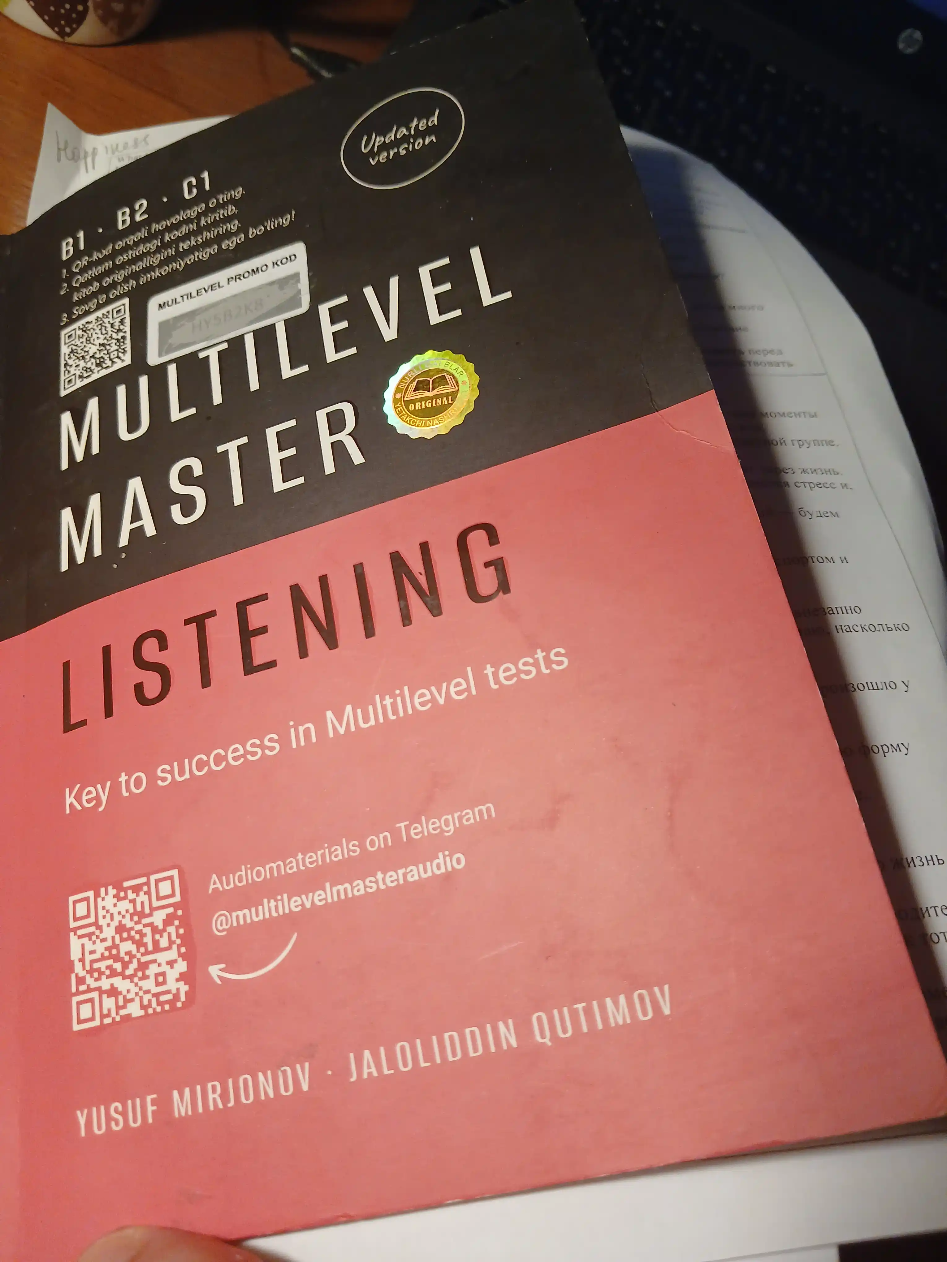 "Multilevel Master" - Yusuf Mirjonovdan IELTS va CEFR uchun kompleks tayyorgarlik