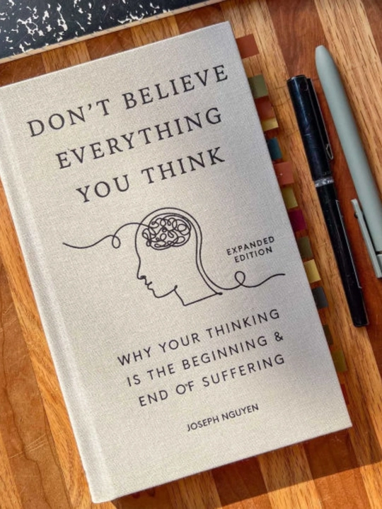 Kitob: “Don't believe everything you think” ingliz tilida