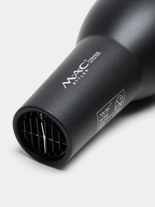 Soch fen MAC Styler, professional fen 2200W, soch quritgich, 3 rejim, 2 nasadka