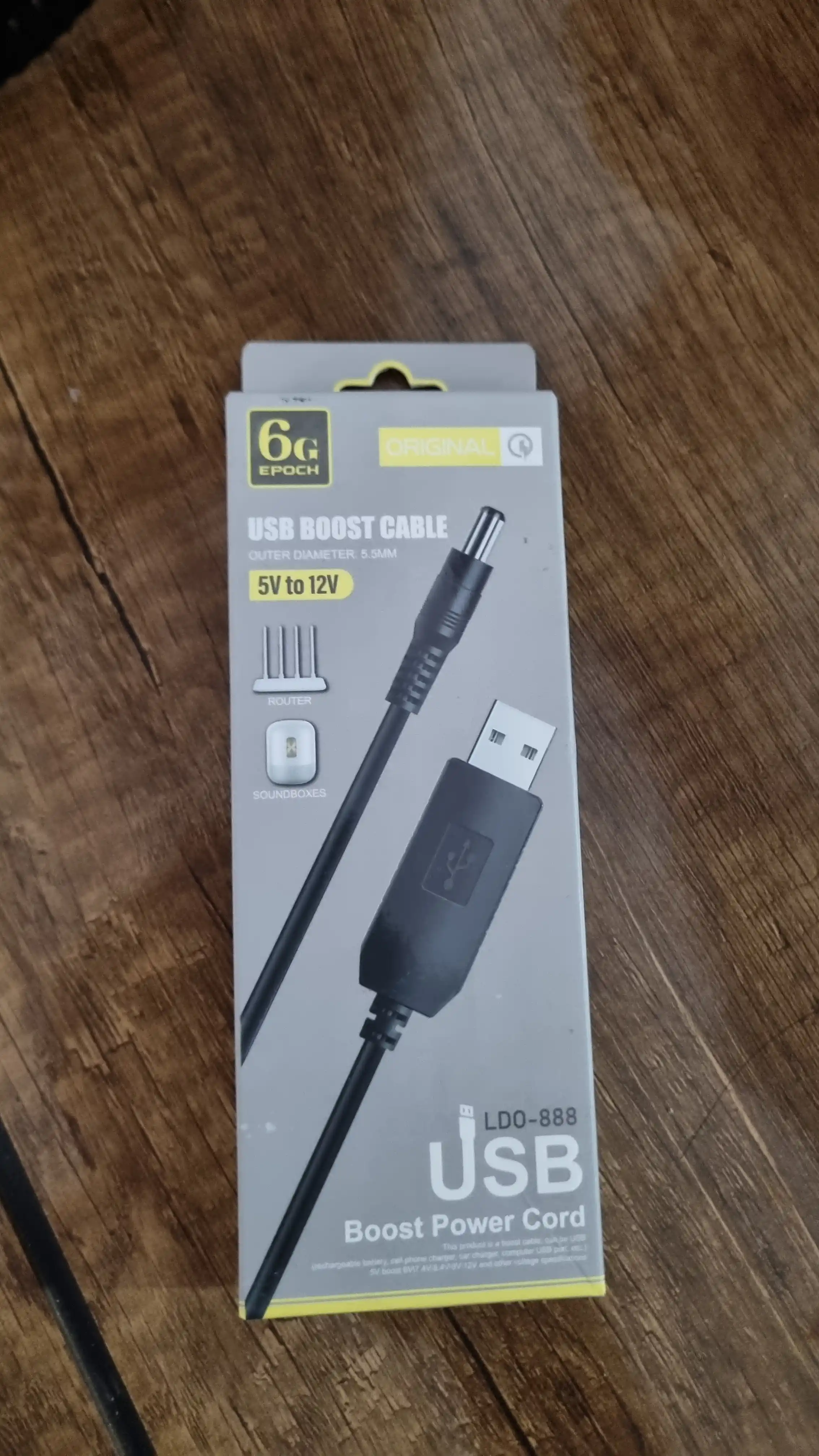 Wi-Fi kabel router uchun,  5 V dan 12 V gacha, DC kuchaytiruvchi konvertor