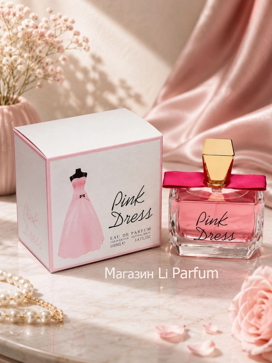 Pink Dress ayollar uchun parfyumlangan suvi, 100 ml - 