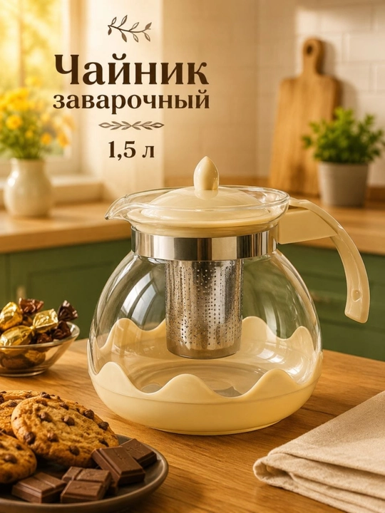 Чайник заварочный 1,5л - 