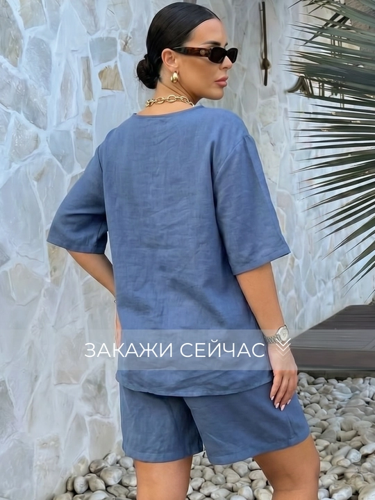 Ayollar yozgi kostyum-dvoyka, kundalik to‘plam — EllyFashion
