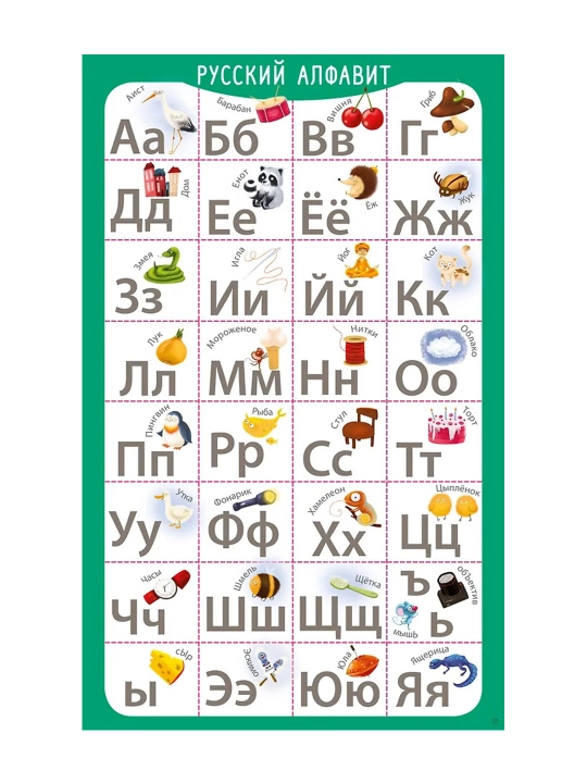 Мои первые развивающие плакаты