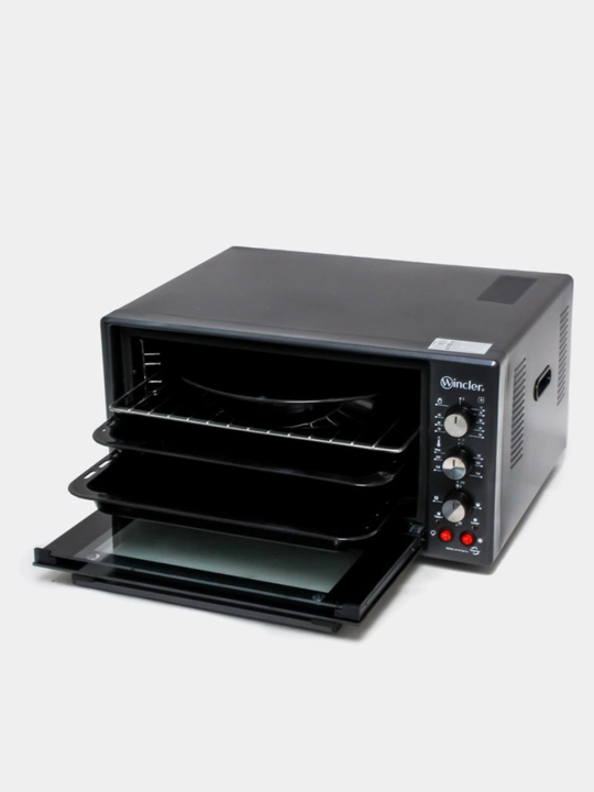 Wincler 45L elektr mini-pech 5 yillik kafolat bilan, 300°C haroratda, kuchli va qulay model