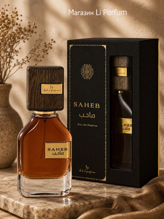 Saheb Intense va Saheb Ard Al Zaavaran sharqona yog‘ochsimon ziravorli iforli, 70 ml
