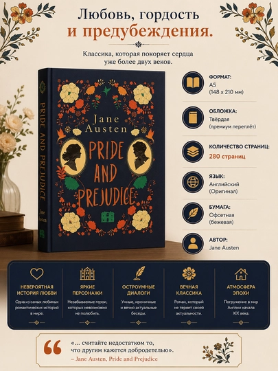 Pride & Prejudice, Jane Austen  - 