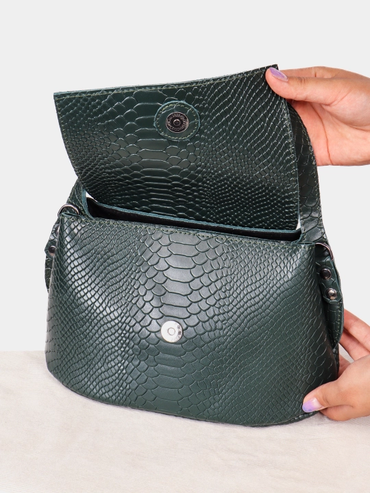 Ayollar sumkasi tabiiy charmdan Black Gator
