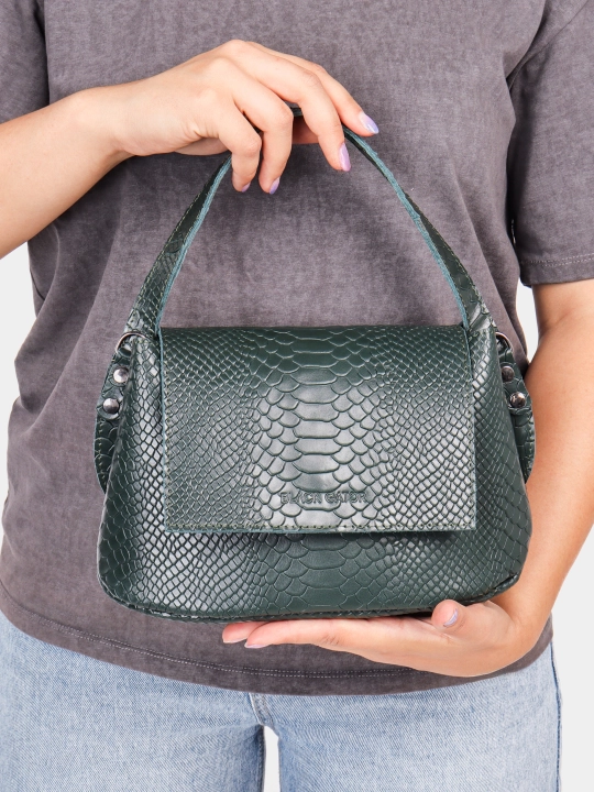 Ayollar sumkasi tabiiy charmdan Black Gator