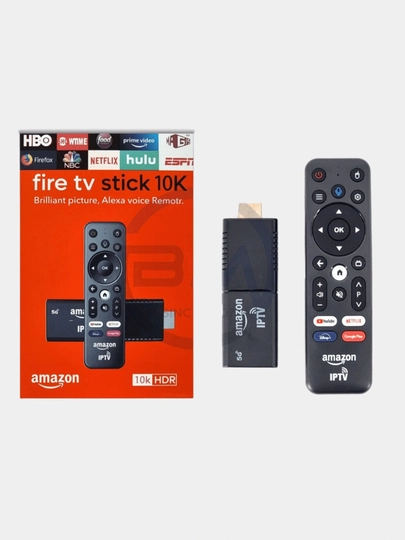 Amazon TV STICK TV pristavkasi, Android, Fire TV Stick, 10K, HDR