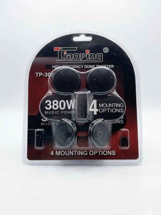 Tiaoping TP-30 Dome Tweeter — 380W yuqori chastotali audio tviter - 