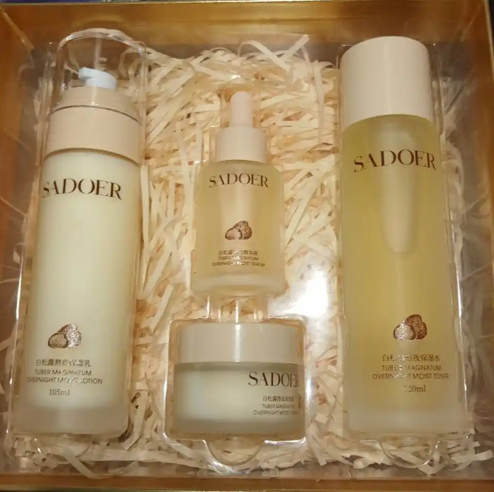 Sadoer Tuber Magnatum Роскошный набор для ухода за кожей лица, 4 в 1